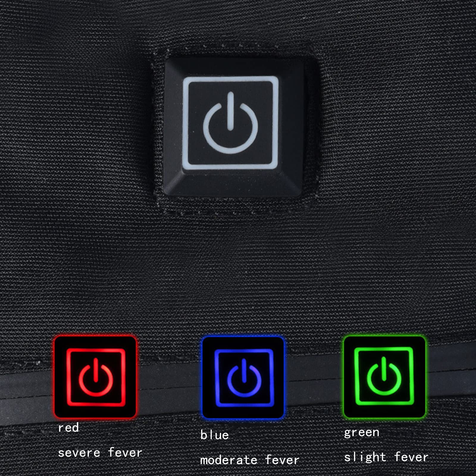CHEWYNP Guanti riscaldati Batteria Guanti da Bici elettrici Guanti riscaldati elettrici per Uomo Donna con 3 Livelli di Riscaldamento Guanti riscaldati Touchscreen Guanti da Sci impermeabi