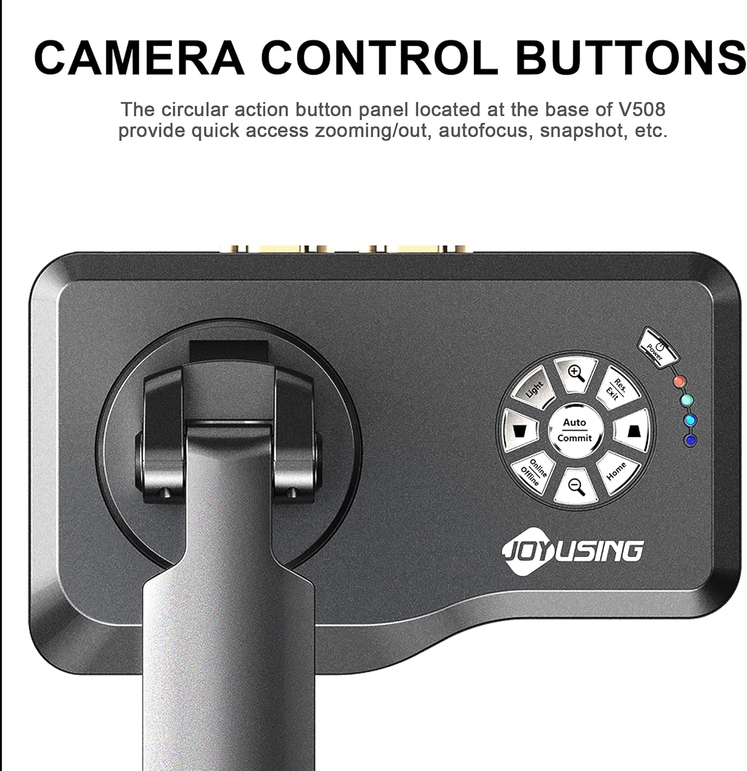 JOYUSING VGA/HDMI/USB Three Mode 8MP Document Camera for Teachers, Mac, Windows, Chrome Compatible Excellent for Online Teaching, Distance Learning and Web Conferencing : Office Products