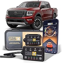 PEDAL COMMANDER for Nissan Titan Trucks 2016-2024 Throttle Response Controller Fits: 2nd Gen, A61, S, SV, PRO-4X, SL, Platinum Reserve, Not for XD, Gas & Diesel, Nissan Titan Truck Accessories