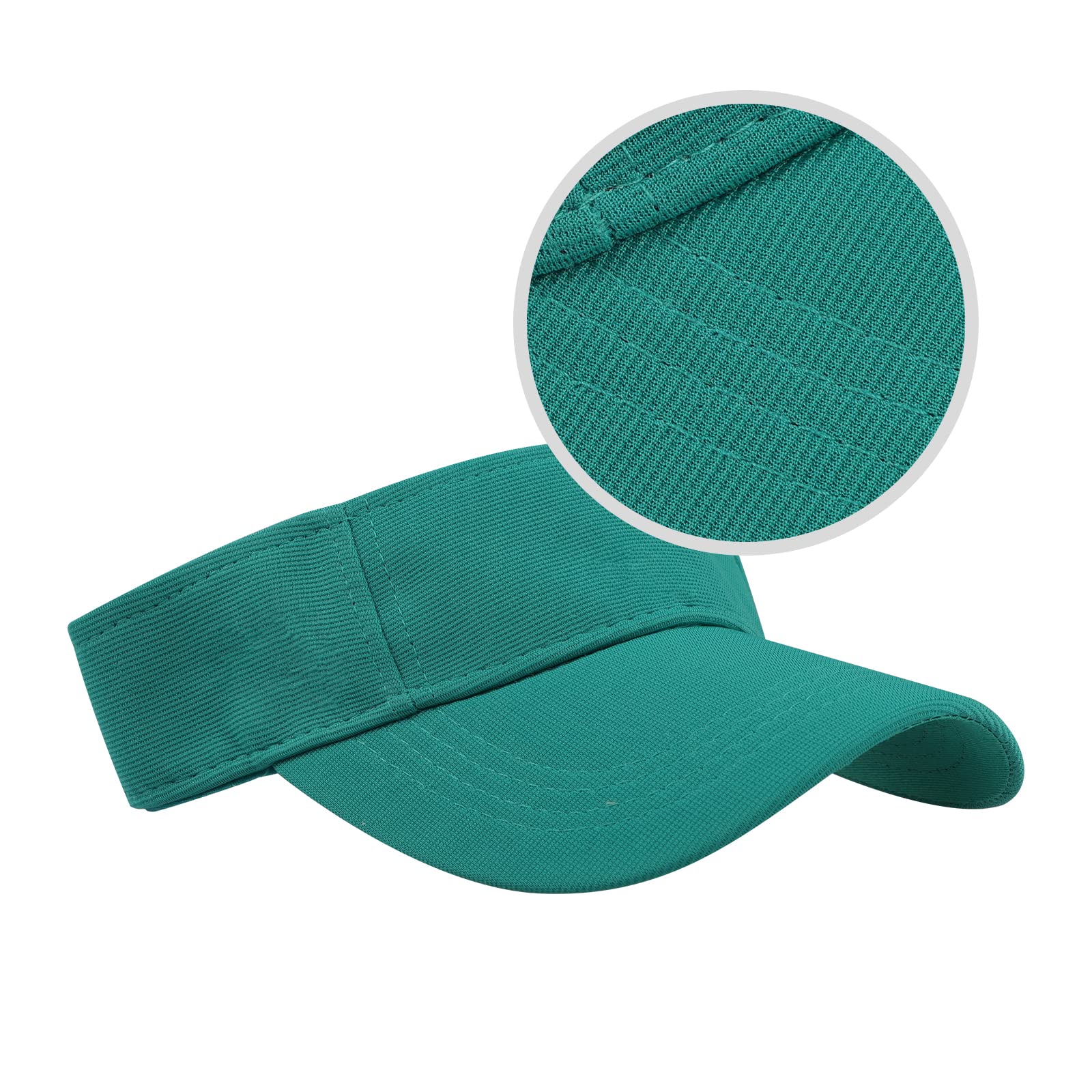 Gorra de visera para niños de algodón ajustable Azul Talla única