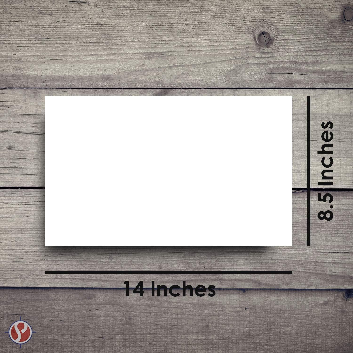 8.5 x 14" Blank White Memo Pads with Chipboard on the Back – Great for Writing Notes, To-Do Lists, Reminders and Shopping Lists | Gummed Top, Easy Sheet Removal | 50 Sheets per Pad, 10 Pads per Pack
