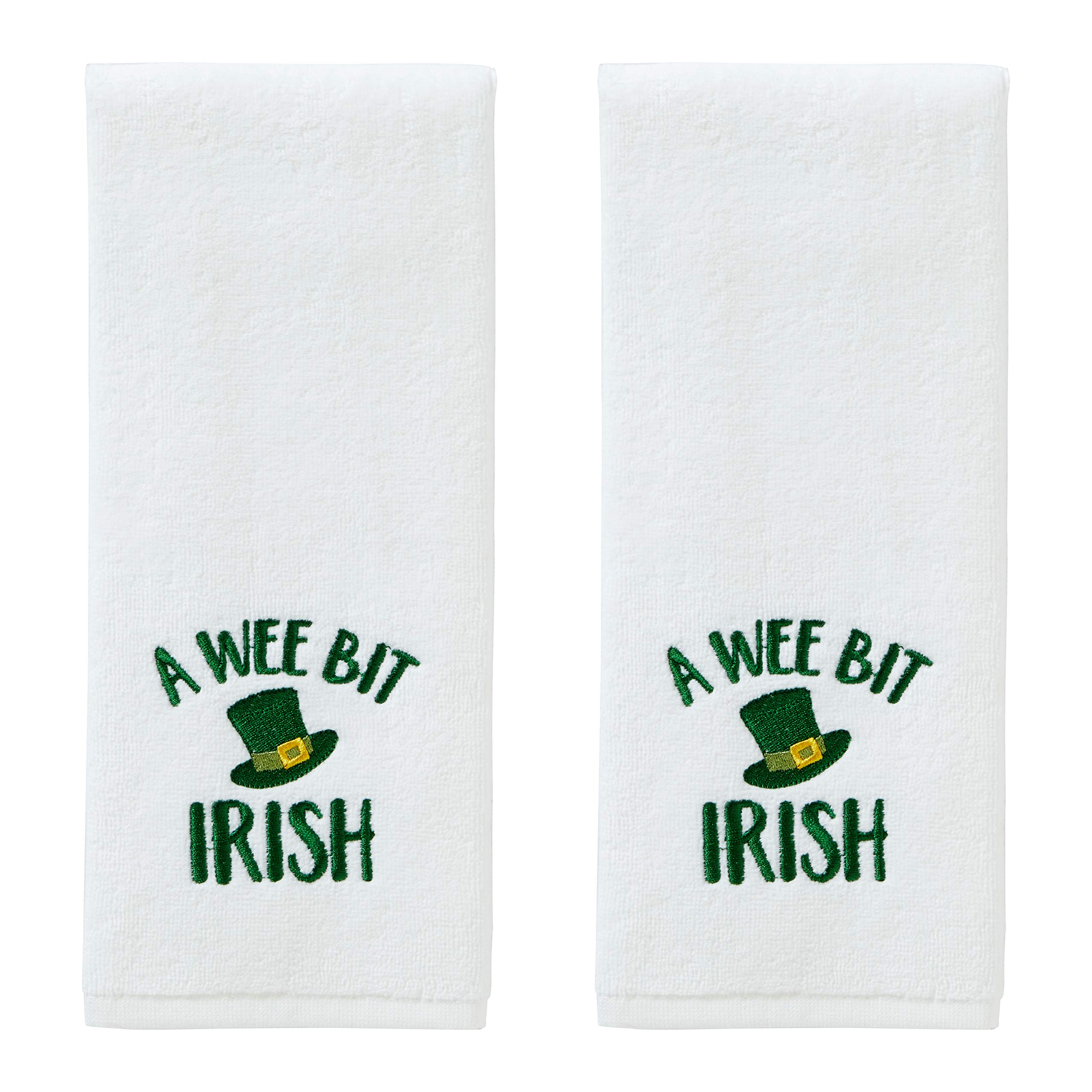 SKL Home by Saturday Knight Ltd. Hand Towel, Cotton, White, 16x25