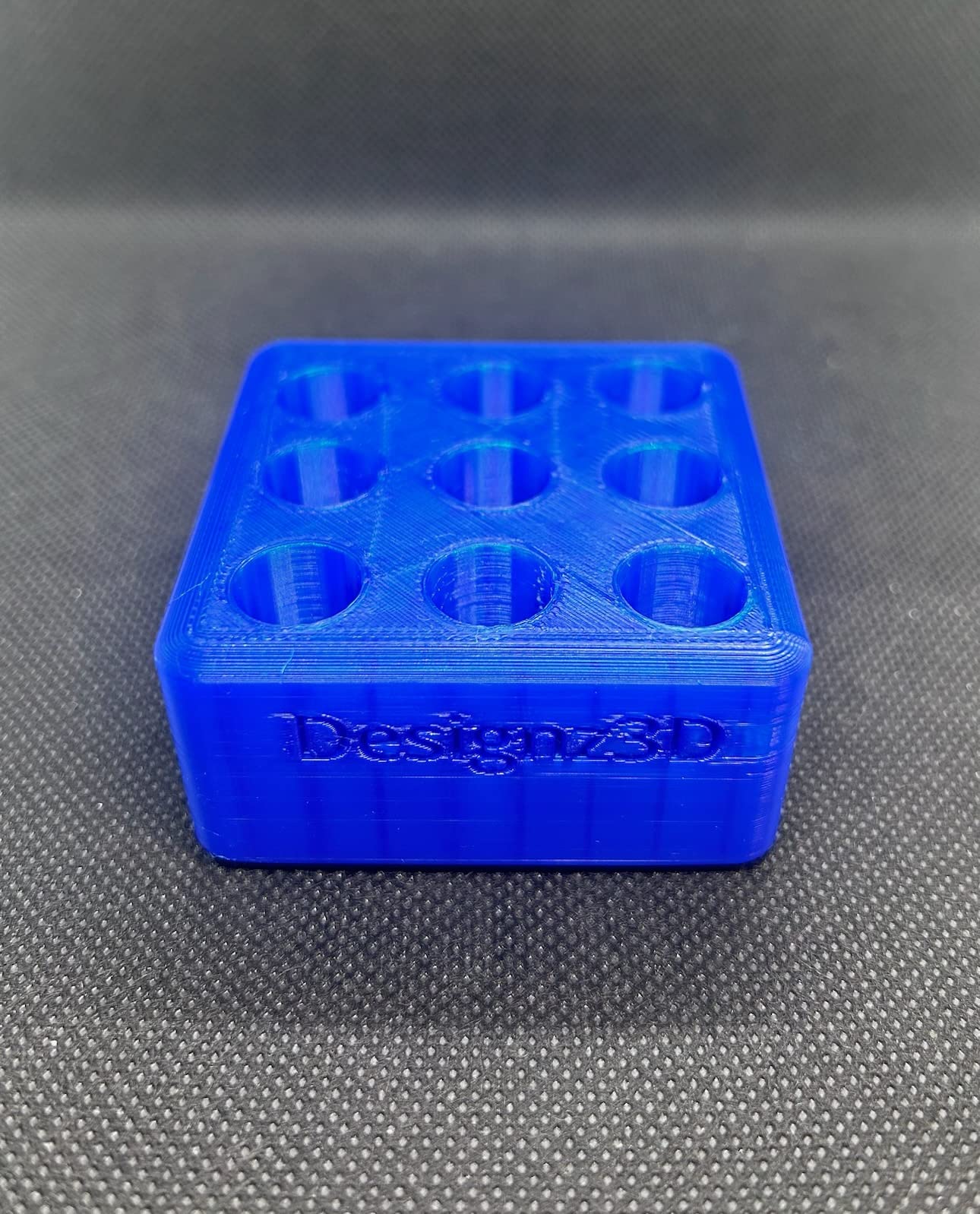 Desk Organizer for 510 Cartridges, Pens and Pencils - 9 Spaces (Blue)