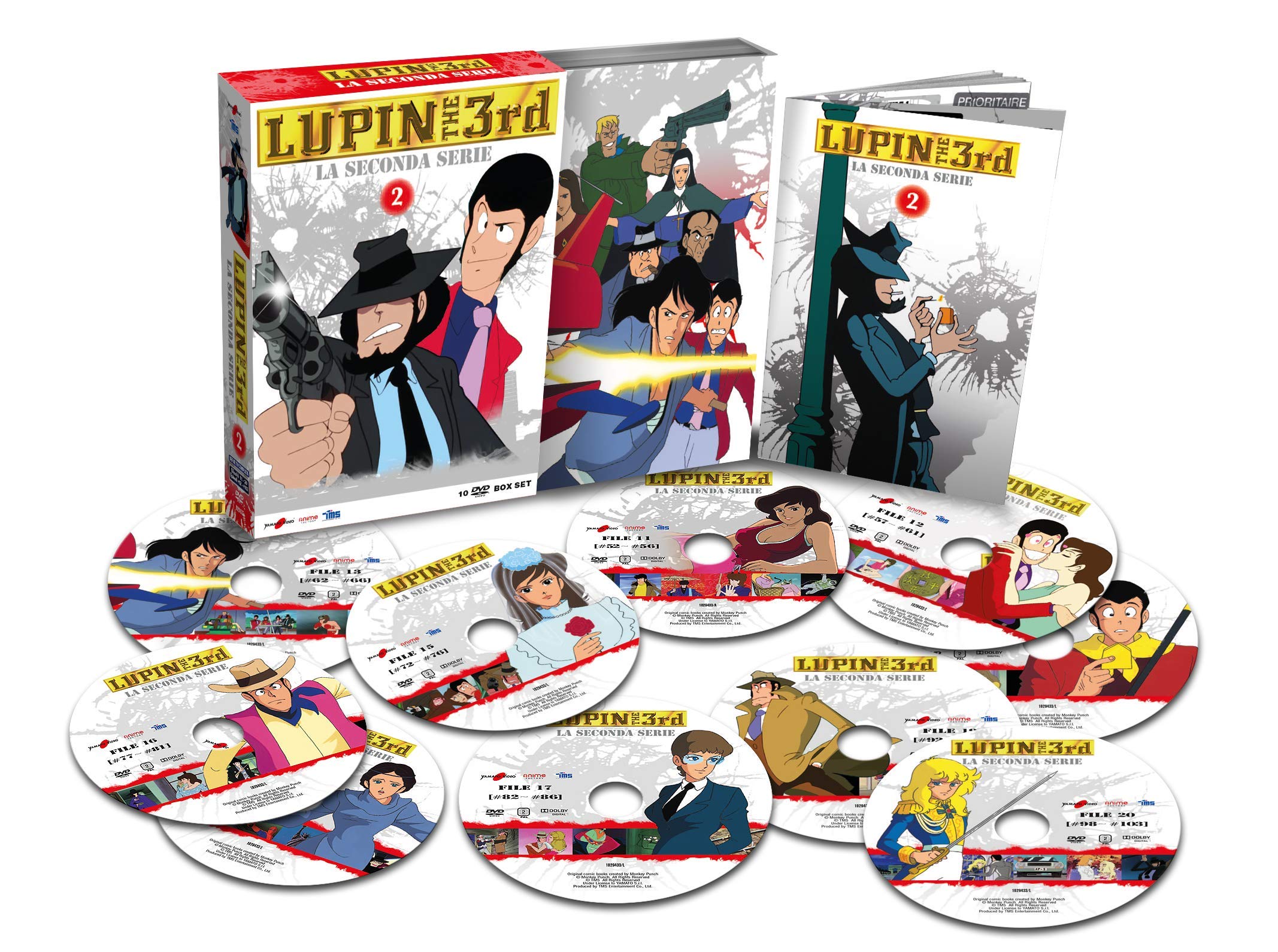 Lupin Iii - La Seconda Serie Vol.2 (10 Dvd) (Limited Edition) (10 DVD)