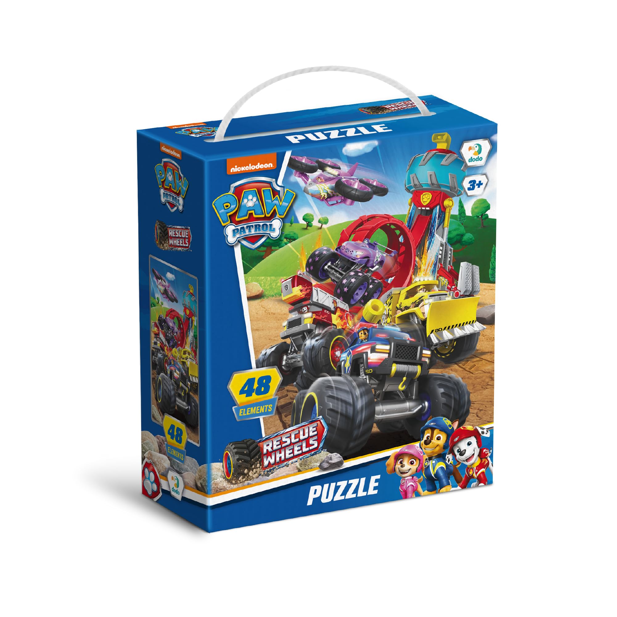 Dodo  Kids  Paw Patrol Puzzle - Rescue Wheels - 48 Pieces, Sports Direct
