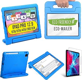 Official Cooper Dynamo iPad Pro 12.9 Case Kids | Child Proof Case | iPad Pro 12.9 Case 5th Generation, 6th Gen Apple iPad Pro 12.9 Case 2022, iPad Pro 12.9 Case 3rd Generation/4th, iPad 12.9 Pro Cases
