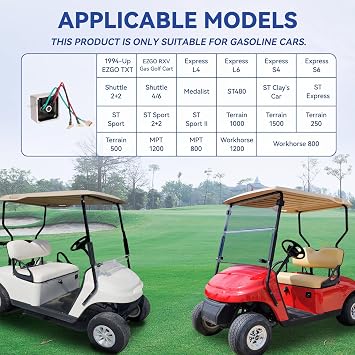 Panglong EZGO 27739-G01 Voltage Regulator, EZ GO TXT Voltage Regulator Replacement, Suitable for 1994-UP EZGO TXT Gas Golf Cart, Replace OEM# 27739-G01