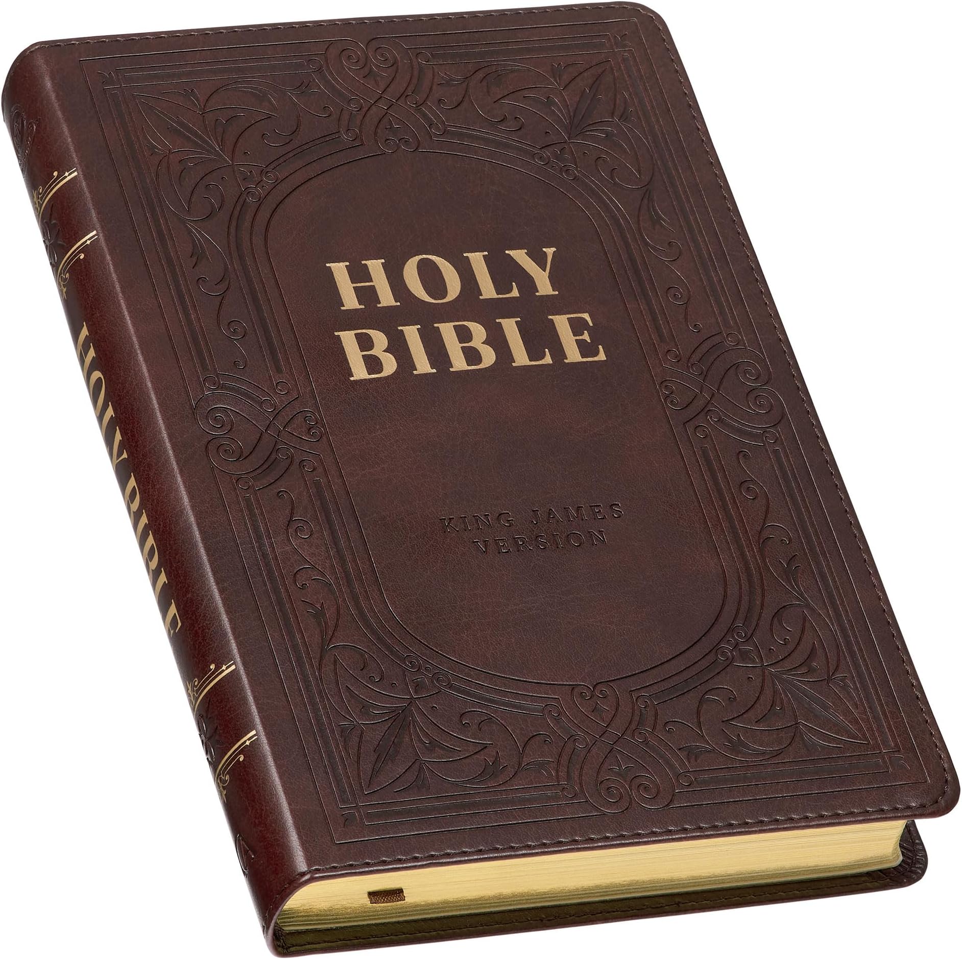 KJV Gift Edition Bible Dark Brown