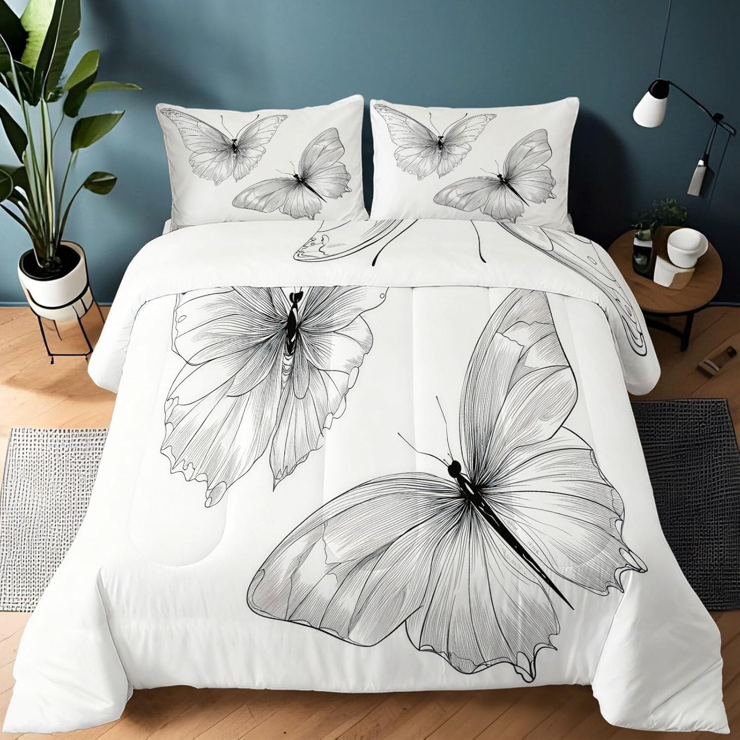 Couette 240x260 chaude Papillon de Ligne pour sublimer votre chambre