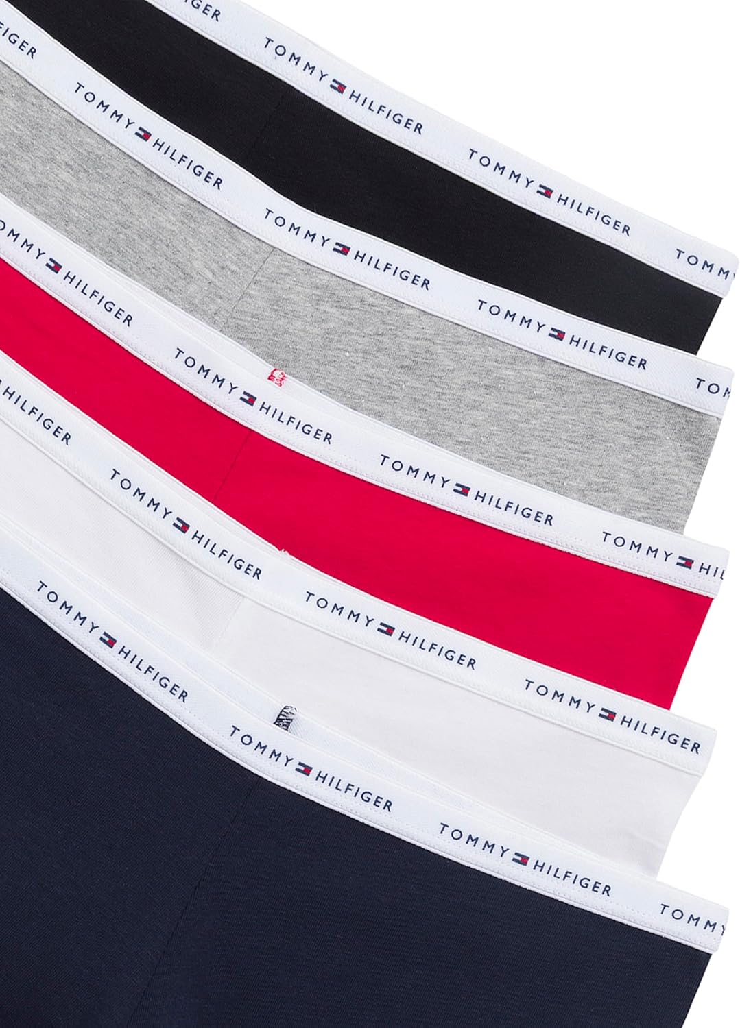 Tommy Hilfiger womens 5-pack Classic Cotton Logo Boyshort - Image 4