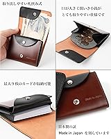 Amazon | [レザーヴェニュー]コードバン 財布 新喜皮革 二つ折り財布