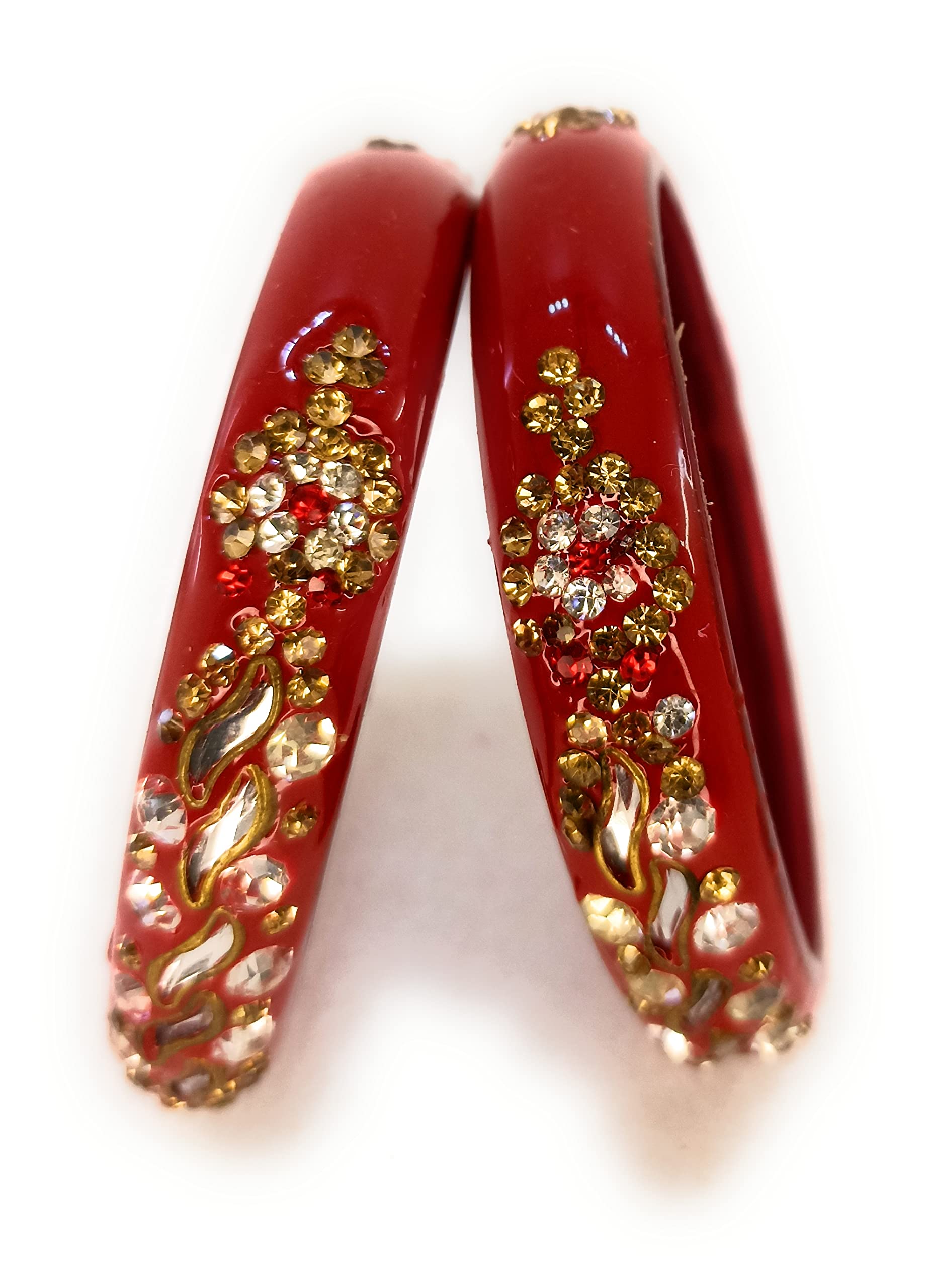 See full amazon price history chart for SBS Handcrafted Kundan and Stone Studded Kada Bangle set of 02 bangles for women and girls (Red, 2.6) SBS Handcrafted Kundan and Stone Studded Kada Bangle set of 02 bangles for women and girls (Red, 2.6) (B0BVG4N3NQ) Amazon Price History, Amazon Price Tracker