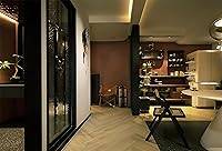 Vista 317 de Dimoon 236''x17.7'' White Thicken Peel and Stick Wallpaper Contact Paper Modern Self Adhesive Wall Paper Removable Renter Friendly Textured Solid