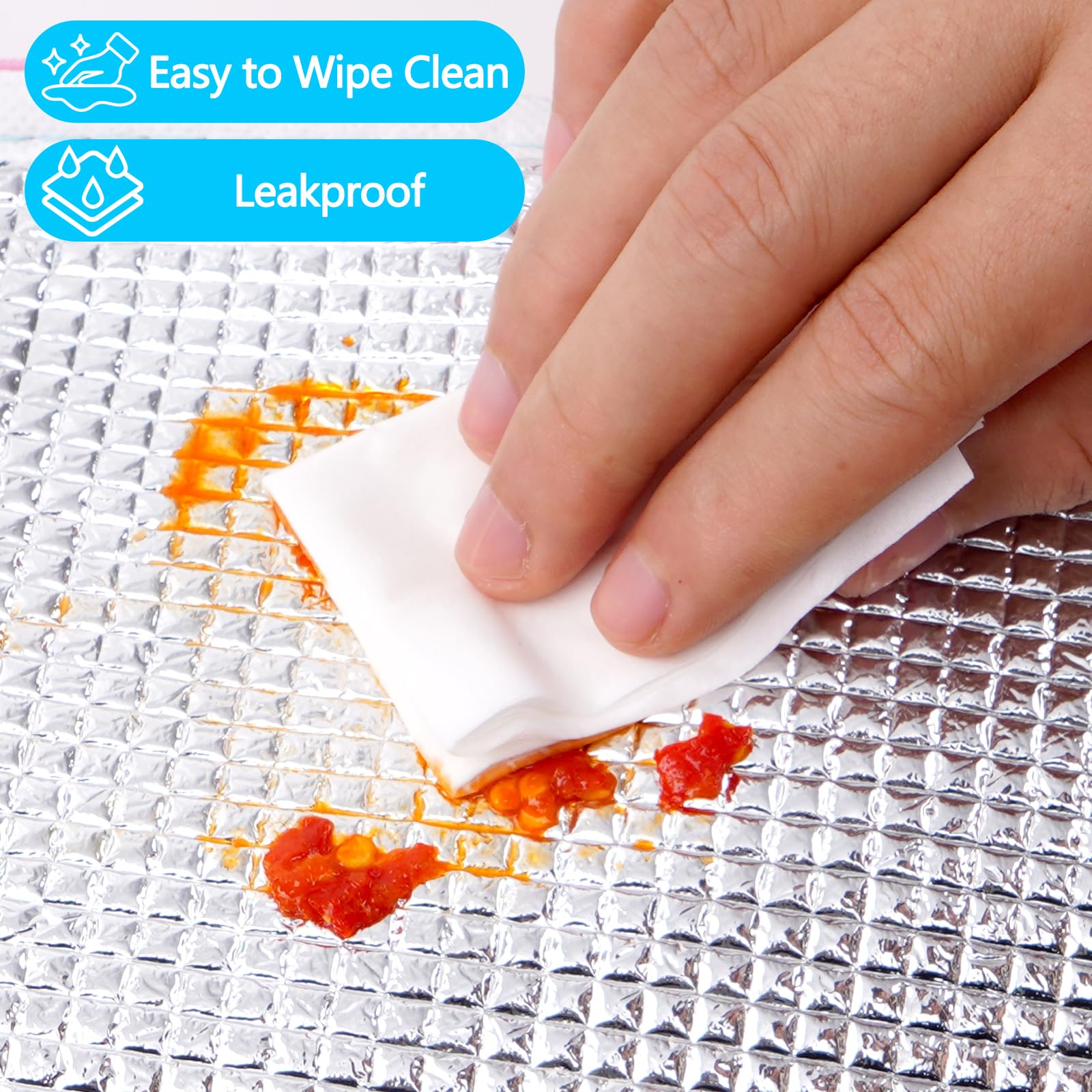 Lunch Bags Tote Cooler Bag Insulated Reusable Lunch Tote Bags Cartoon Portable Lunch Box Bag for Work Office — view 5