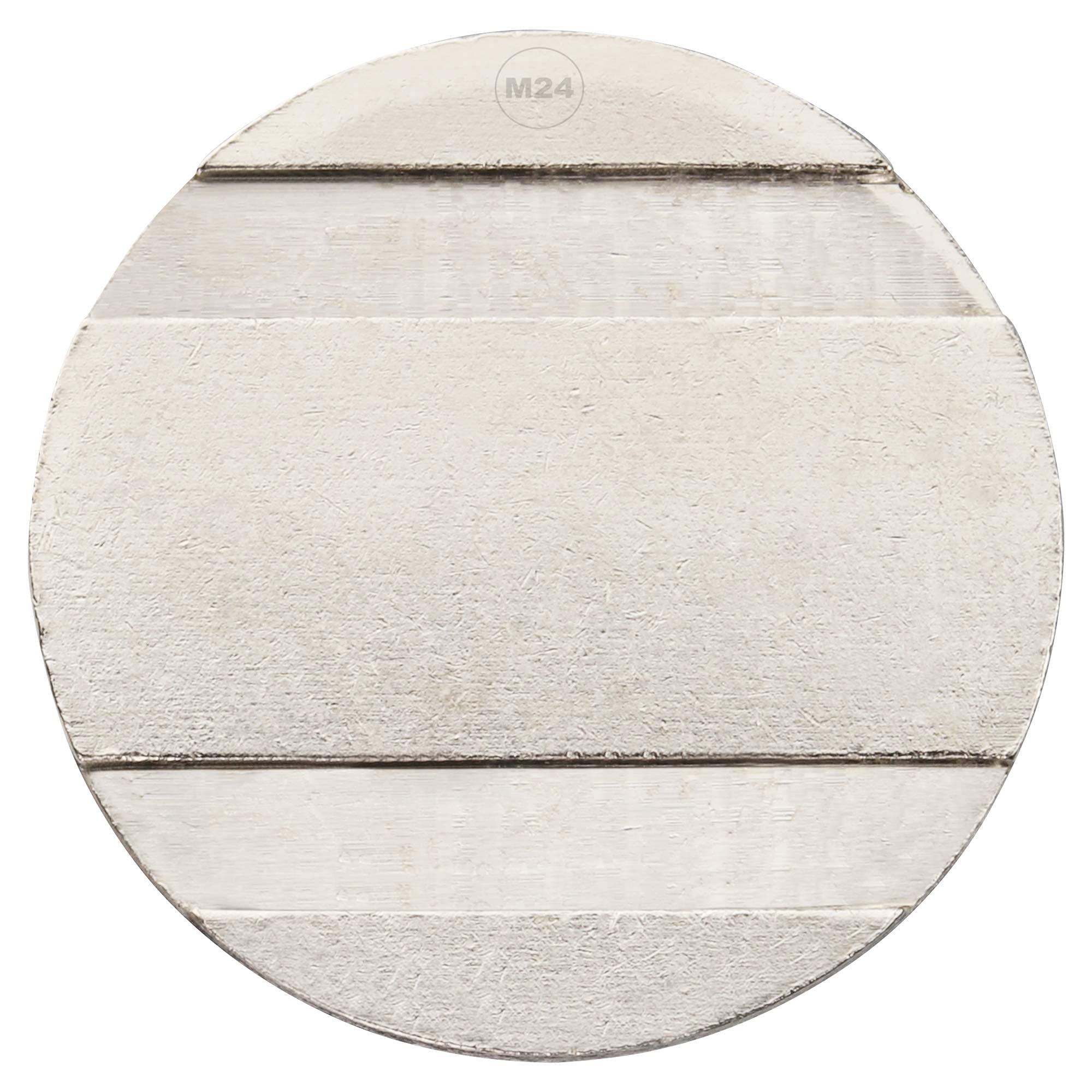 Wertmarke Typ pd25, passend z.B. für KDK Münzzeitgeber, Profil Token 25mm x 2mm aus Messing (50 Stück, Vernickelt)