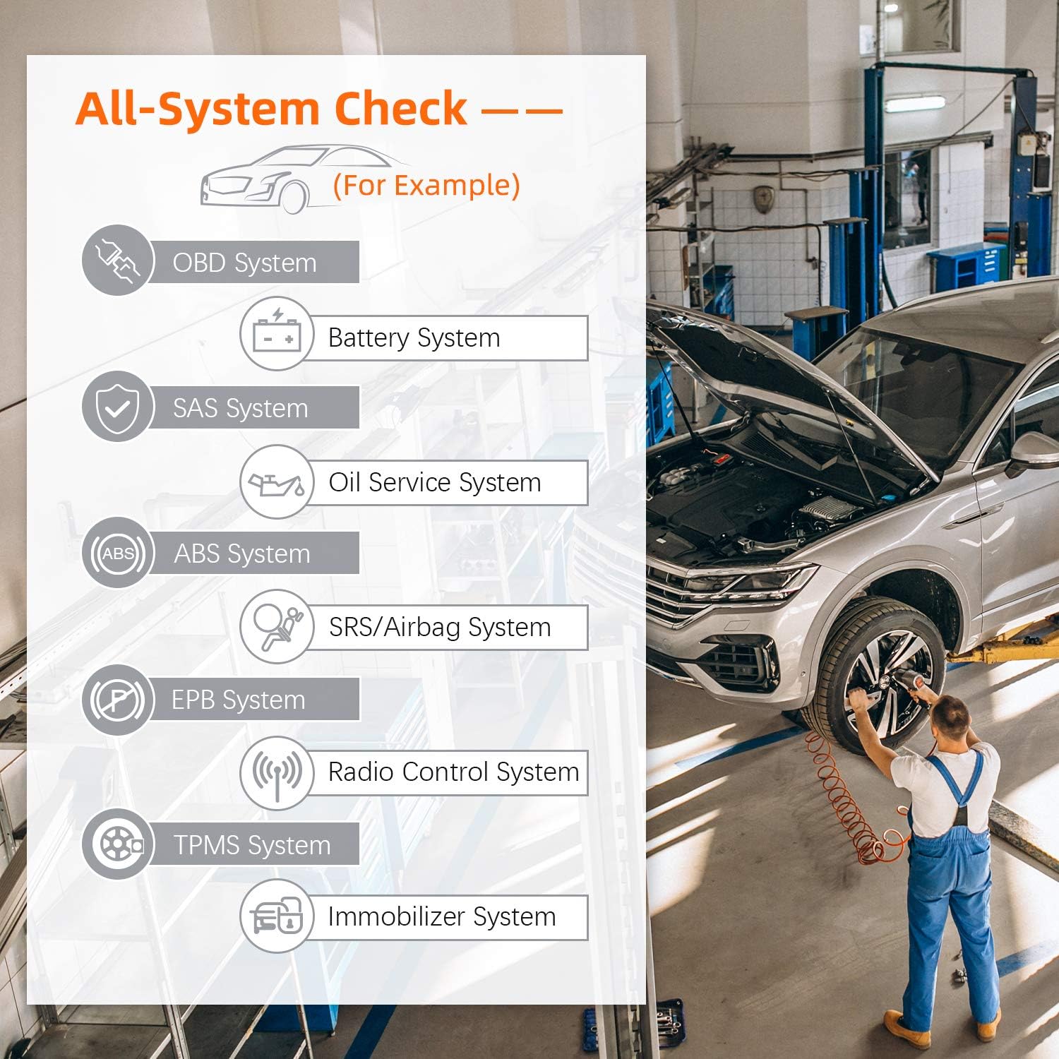 Frее Shірріng оƒƒеr FOXWELL NT510 Elite Diagnostic Scan Tool for GM OBD2 Car Code Reader Vehicle All Functions Full Systems Auto Scanner for Buick/Chevrolet/Cadillac/Chevy/GMC EPB SAS ABS Oil EPB Reset[New Version]