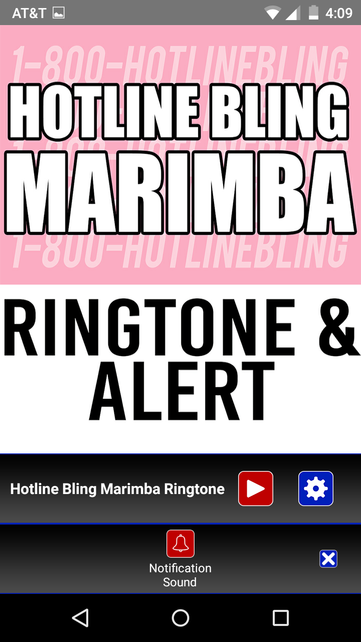 Hotline Bling Marimba 2 Ringtone and Alert App on Amazon Appstore