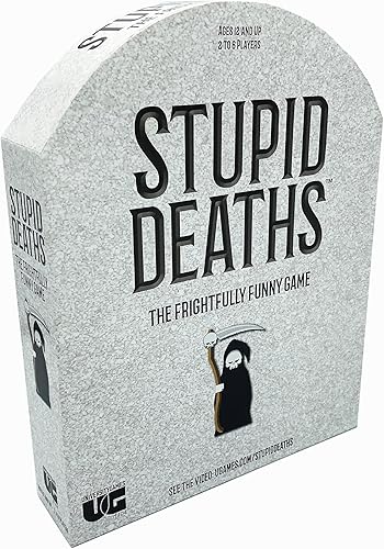 University Games | Stupid Deaths The Party Game, para adultos y adolescentes a partir de 12 años (01404)