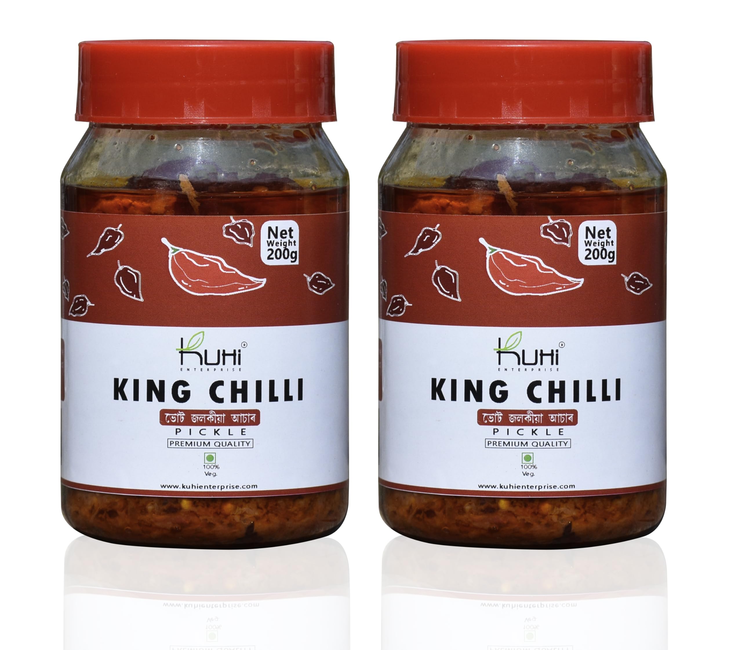 See full amazon price history chart for Kuhis Naga King Chili Pickle | Bhut Jolokia | No Preservatives | Spicy Pickle | Homemade Tasty & Pure (400 GRM) Kuhis Naga King Chili Pickle | Bhut Jolokia | No Preservatives | Spicy Pickle | Homemade Tasty & Pure (400 GRM) (B0BM4ZZQHY) Amazon Price History, Amazon Price Tracker