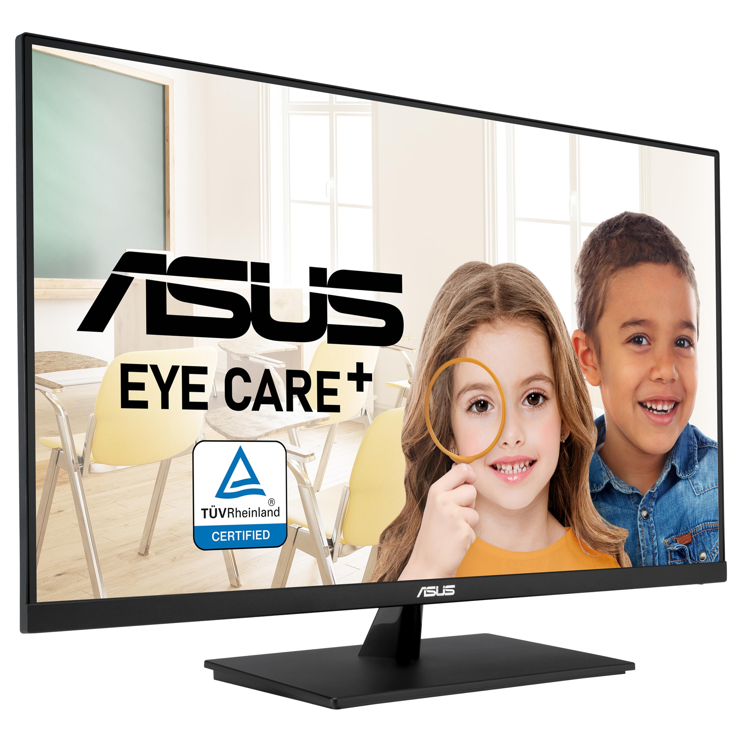 ASUS VP327Q - Monitor Eye Care de 31,5", 4K UHD (3840 x 2160), 99% sRGB, HDR-10, Adaptive-Sync, DisplayPort, HDMI, antiparpadeo, Filtro de luz Azul, montable en Pared