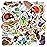 QTL Bug Stickers for Kids Insect Stickers for Water Bottle Bug Party Favors Gifts for Boys Girls Waterproof Vinyl Pack 50Pcs