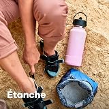 Hydro Flask – Wide Flex Straw Cap 946 ml (32 oz) Bottle – Acier Inoxydable, Paille Étanche, Compatible Lave-Vaisselle – Isotherme Froid 24 h – Large Ouverture, Compatible Glaçons – Nectar - 3