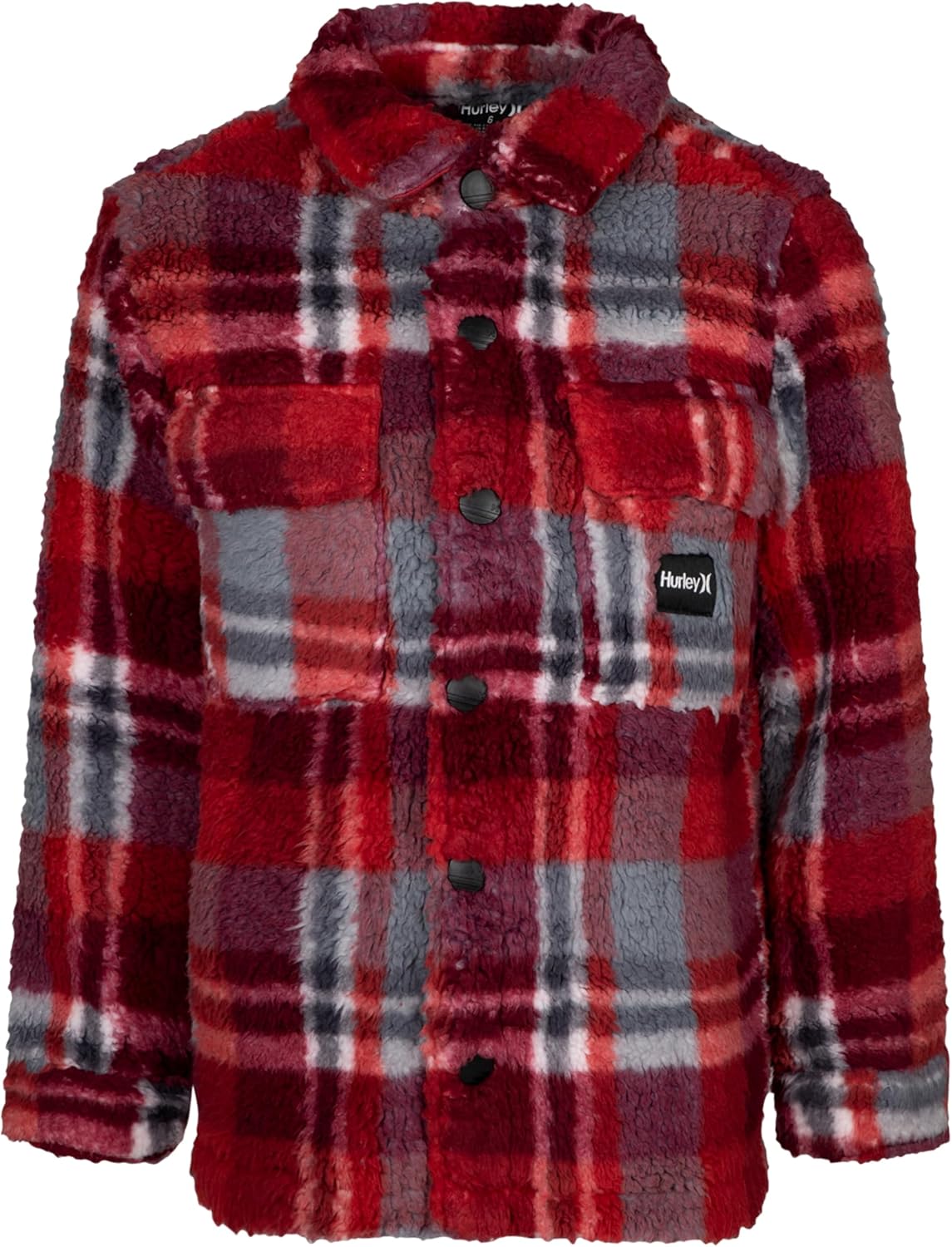 Hurley Boys' Printed Sherpa Shacket