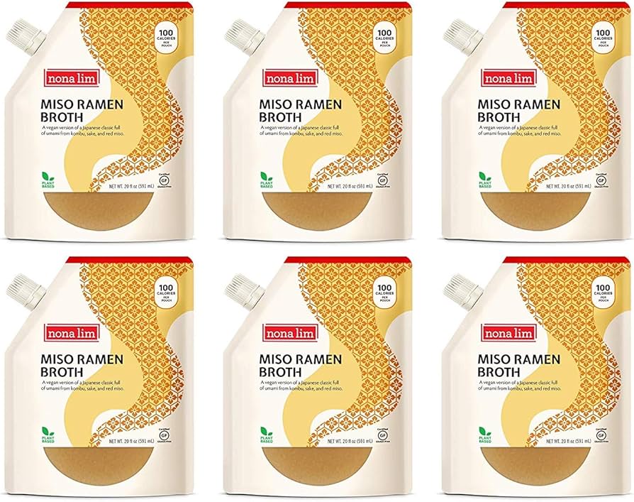 Amazon.com : Nona Lim Miso Ramen Broth - Vegan, Gluten Free, Dairy
