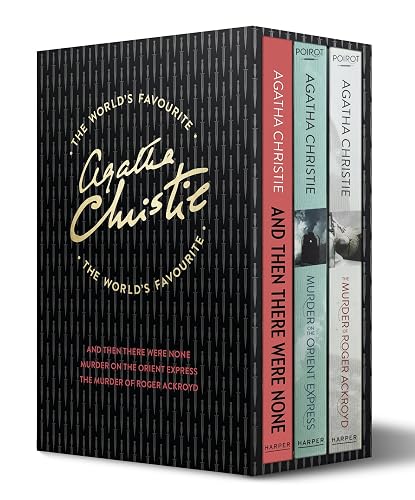 THE WORLD’S FAVOURITE: And Then There Were None, Murder on the Orient Express, The Murder of Roger Ackroyd [Boxed Set edition]