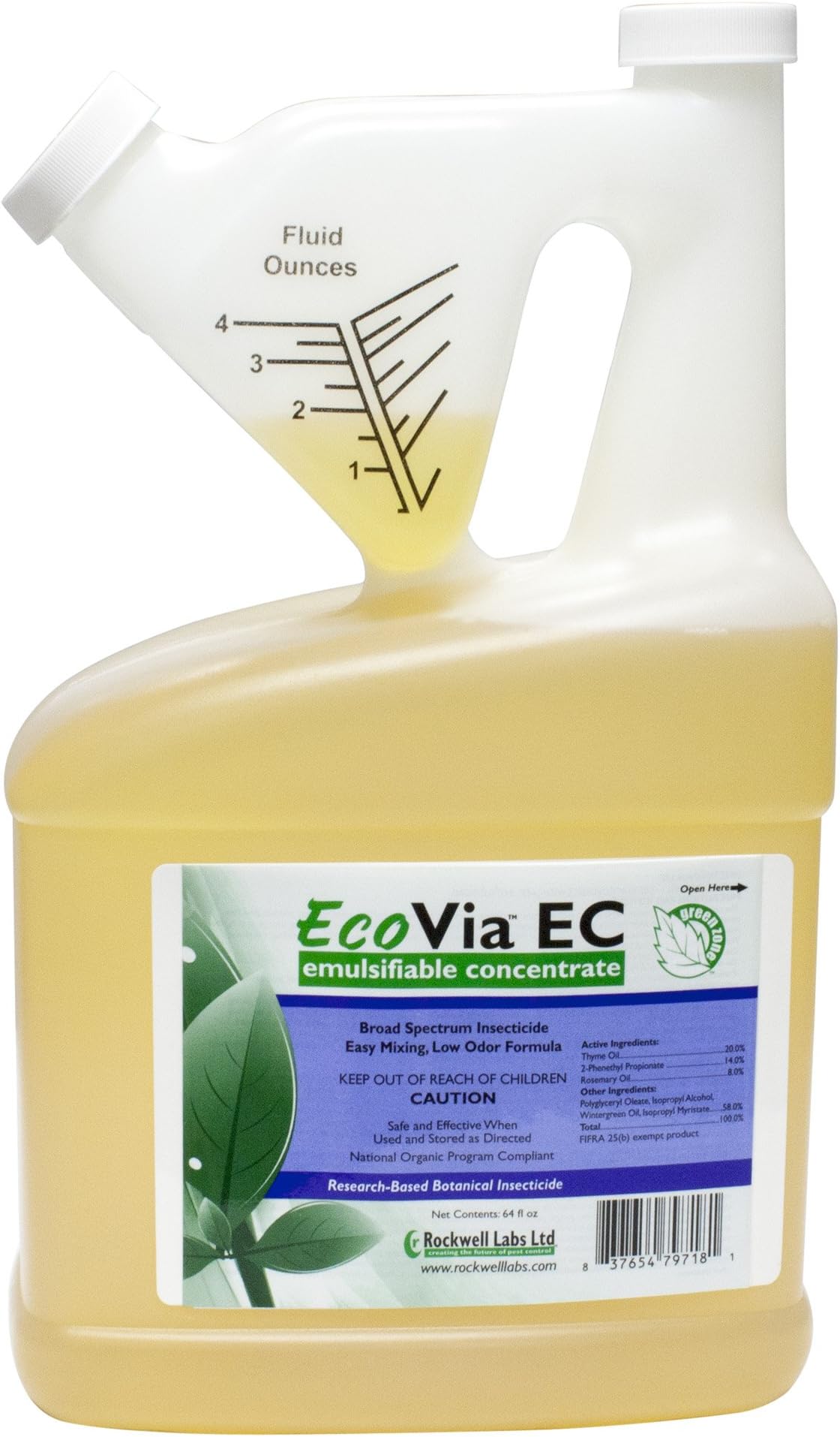 EVEC064 - Ecovia Ec - Emulsifiable Concentrate - 64oz