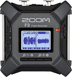 Zoom F3 2-input Field Recorder (F3Zoomd1)