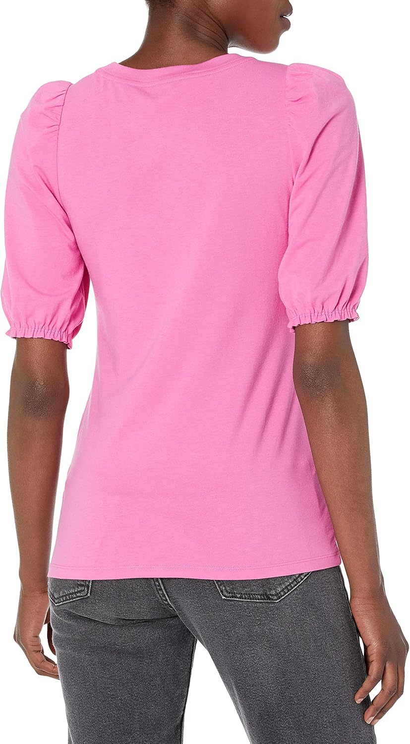 Amazon Essentials womens Classic Fit Puff Short Sleeve Crewneck T-shirt - Image 2