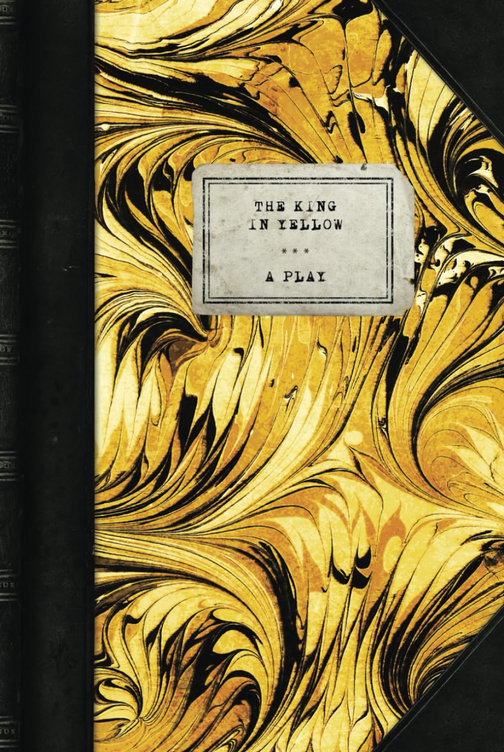 The King in Yellow Play Hardcover Journal/Notebook