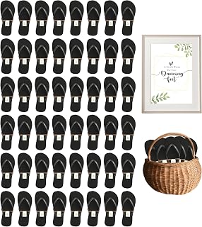 Bulk Flip Flops for Weddings | 48 Pairs | Reception Guest Slippers | Women Men Beach Pool Wholesale Sandals Pack