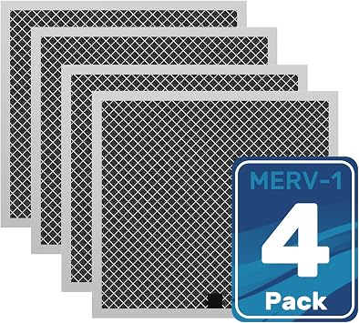 Argendon Filter Replacement, MERV-1 Filter Replacement Set for Crawl Space & Basement Dehumidifier Sandidry 55C 4 Pack
