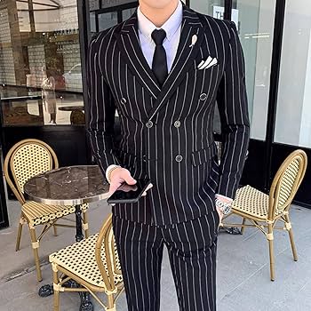 Amazon.co.jp: 英国ビジネスカジュアルビジネス無地ストライプ