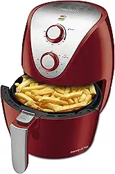 Fritadeira Sem Óleo Air Fryer 3,5L, Mondial, Vermelho/Inox, 1500W, 110V - AF-32-RI