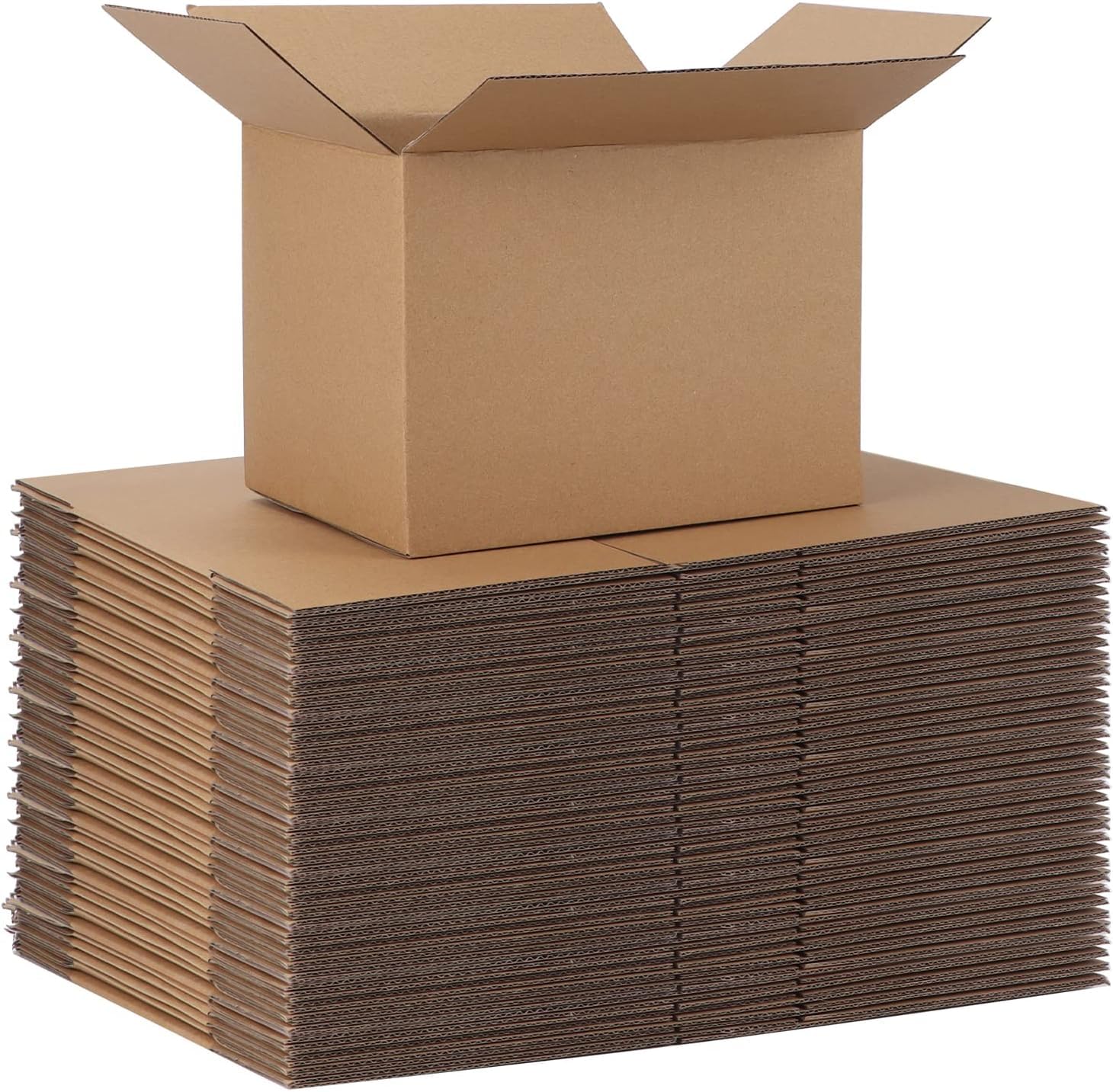 Nestpacks 15 pcs, 3 ply Brown carton Boxes for Shipping small parcels by Air/Sea Size [A3] - 44 cm [L] x 33 cm [W] x 25 cm [H] Packing 15 pcs/Bundle