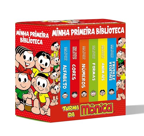 Box - Turma da Mônica Coleção Minha Primeira Biblioteca