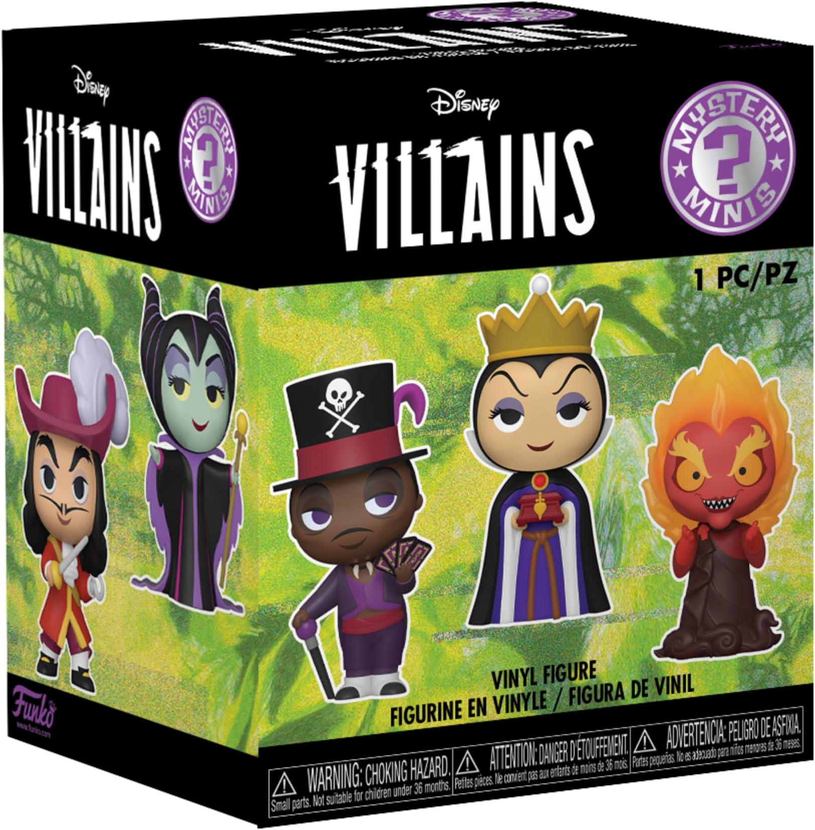 Mystery Mini - Disney Villains - 1 Of 12 to Collect - Styles Vary - Collectable Vinyl Figure - Gift Idea - Official Merchandise - Toys for Kids & Adults - Movies Fans and Display