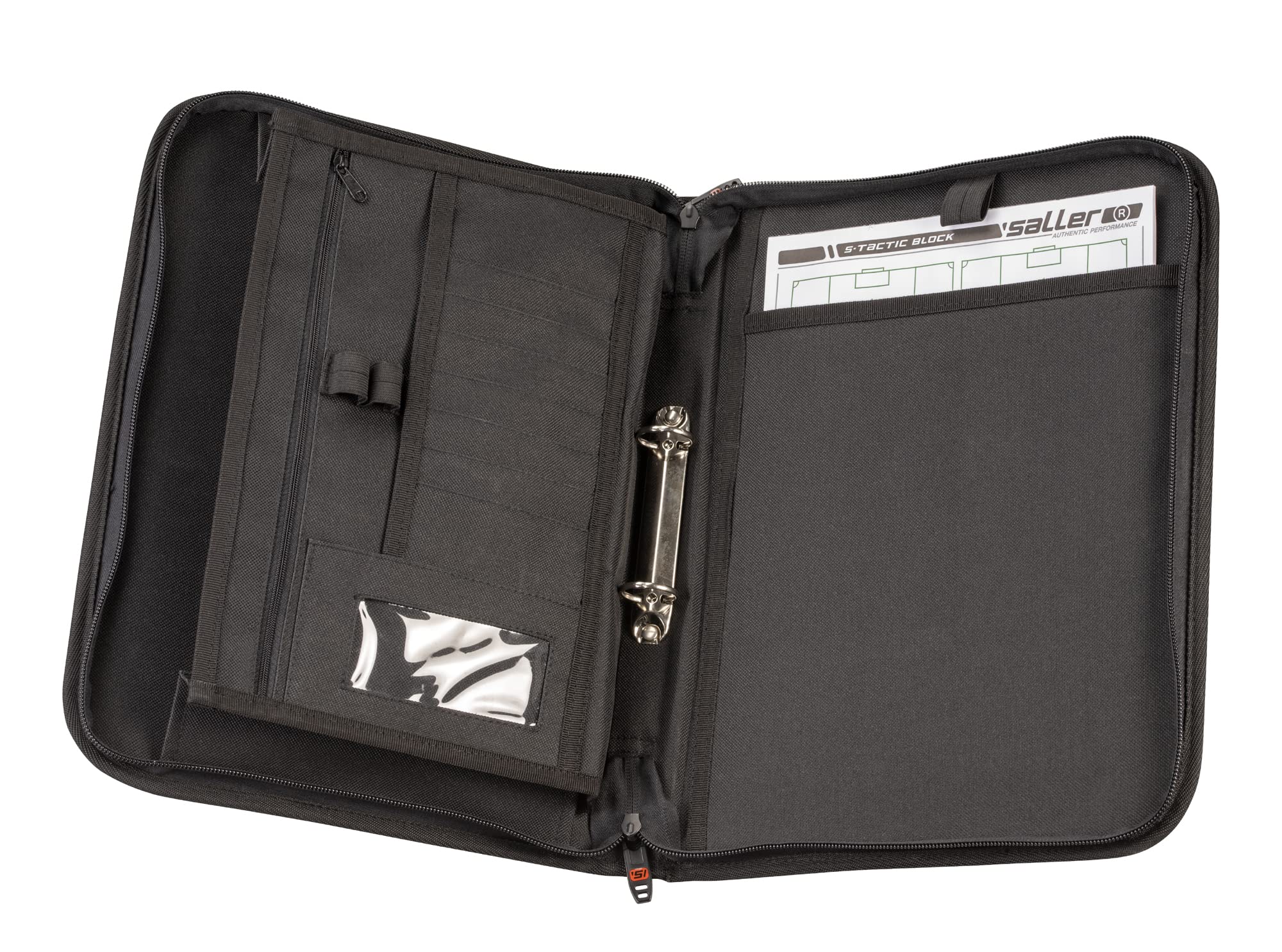 Saller Trainermappe TRAINER-WALLET II Durchdachte Dokumententasche mit vielen funktionellen Details