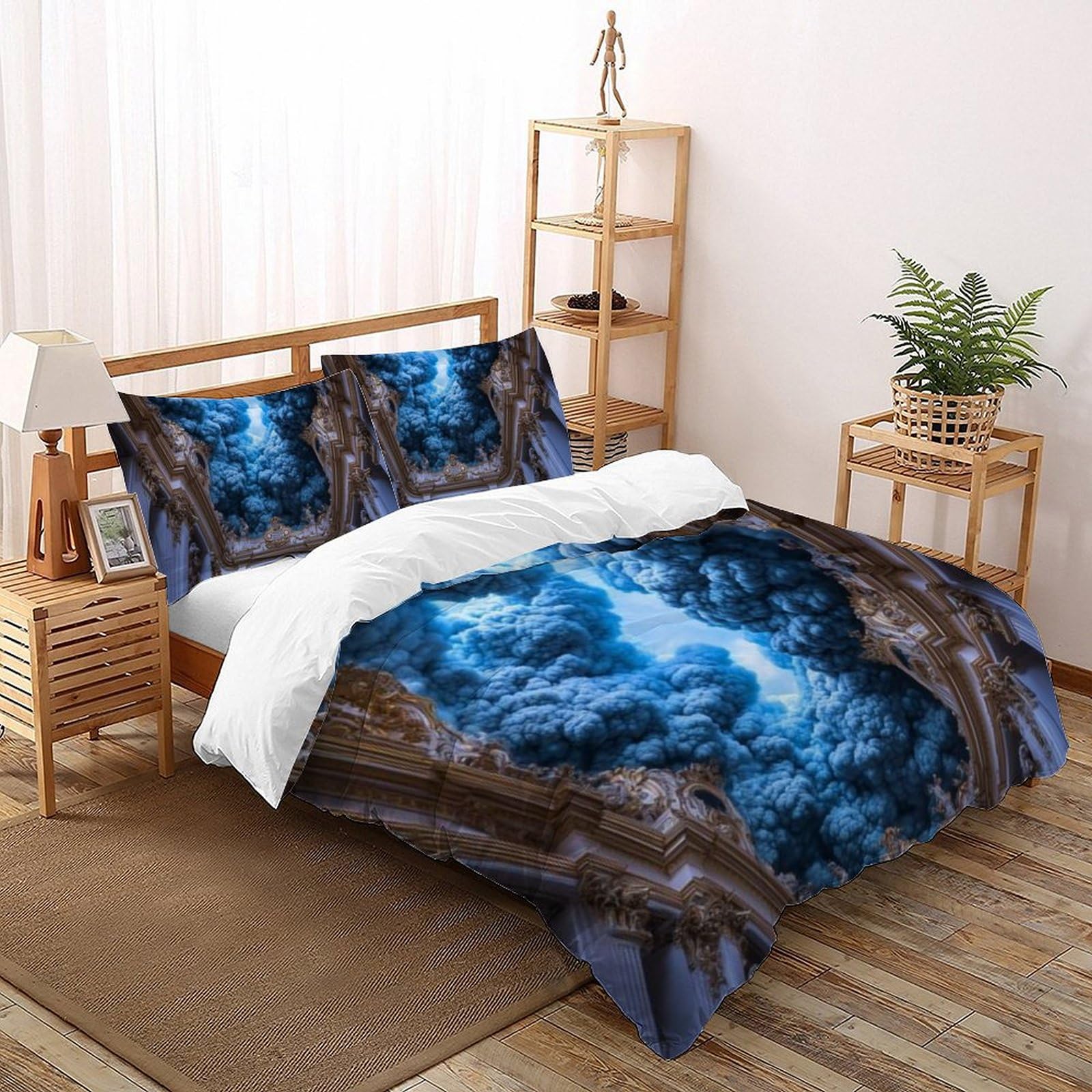 Housse de couette 3D Palais du Roi 220x240cm pour relooker la chambre des enfants