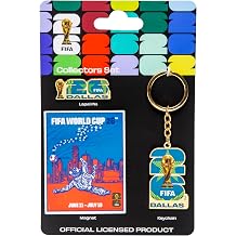 FIFA World Cup Host City Collector's Set &ndash; Includes Lapel Pin, Keychain &amp; Magnet &ndash; Celebrates Your Favorite Host City