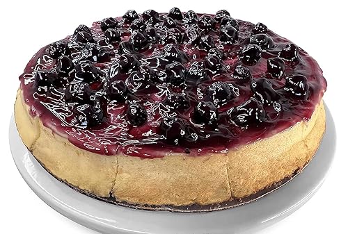 Miniatura 5 de Andy Anand Lujosa tarta de queso de arándanos sin gluten, recién horneada con queso crema real de California, sin conservantes, perfecto para los