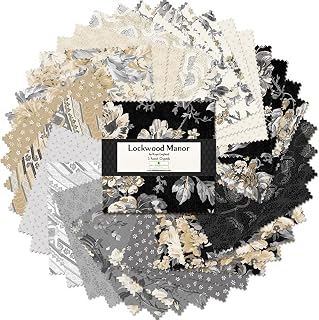 Wilmington Prints Lockwood Manor 5 Karat Crystals 5" Squares 42 Pcs/Pack