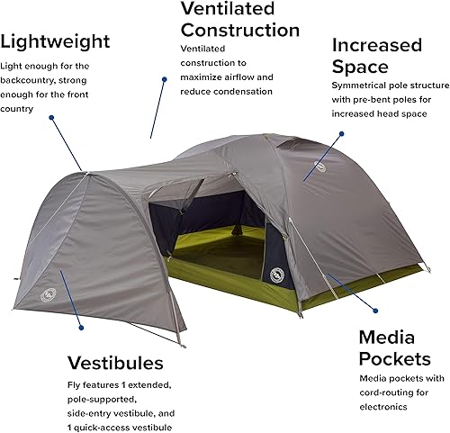 Miniatura 9 de Big Agnes Blacktail Hotel Bikepacking Tiendas de campaña