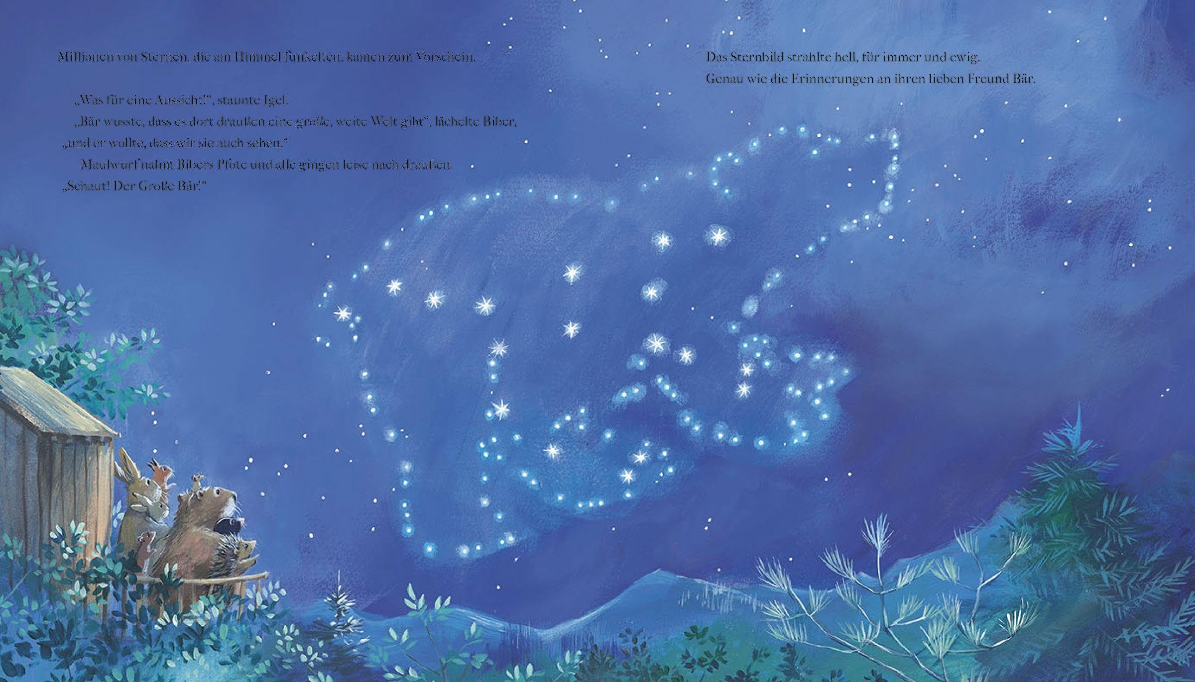 Wir vermissen dich, lieber Bär!: Eine Tiergeschichte über Trost und Zusammenhalt bei Trauer und Verlust. Behutsam mit Kindern über den Tod sprechen. Anrührend illustriertes Kinderbuch ab 3.