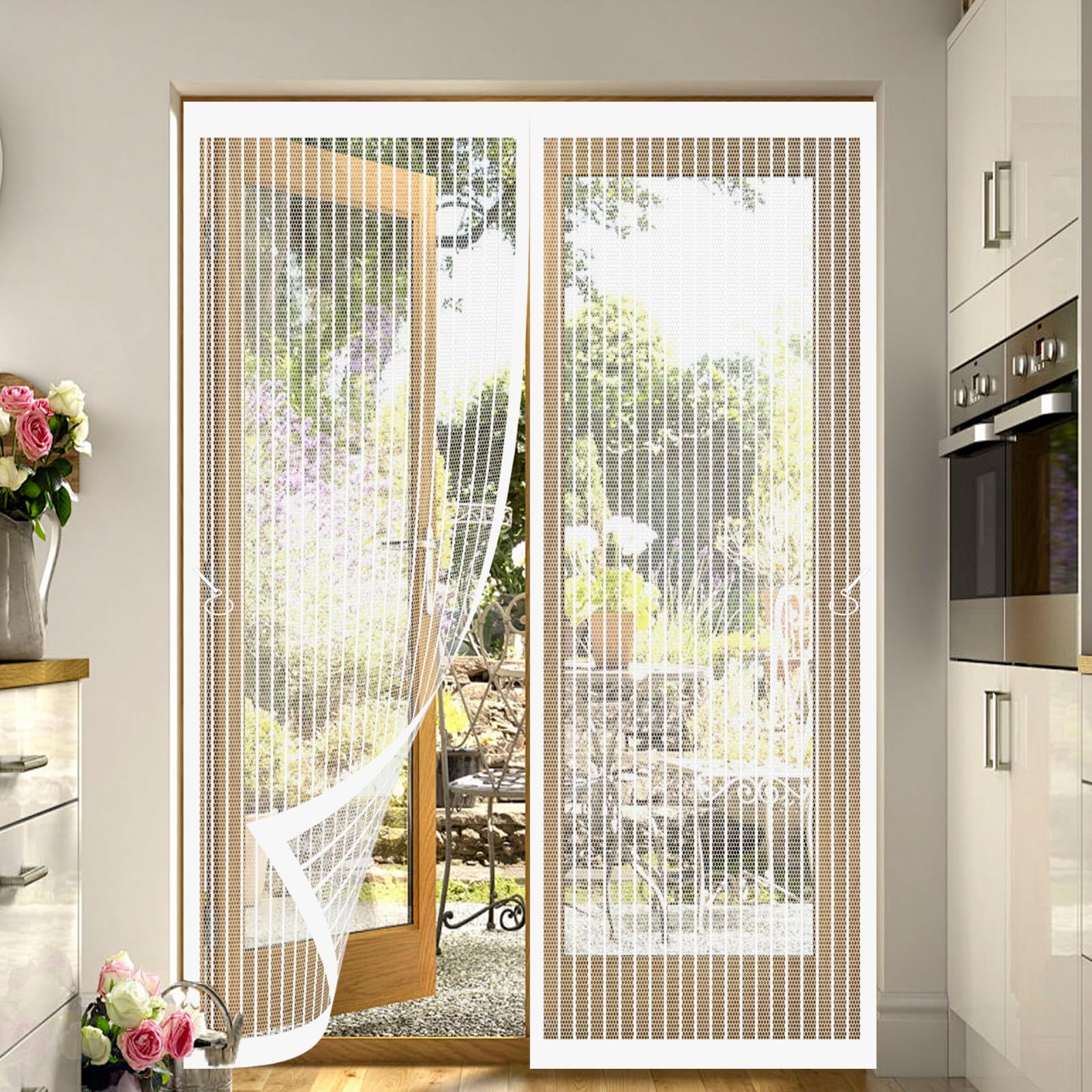 Zanzariera Magnetica 95x205 Cm - Anti Insetti Per Porte - Foto 11