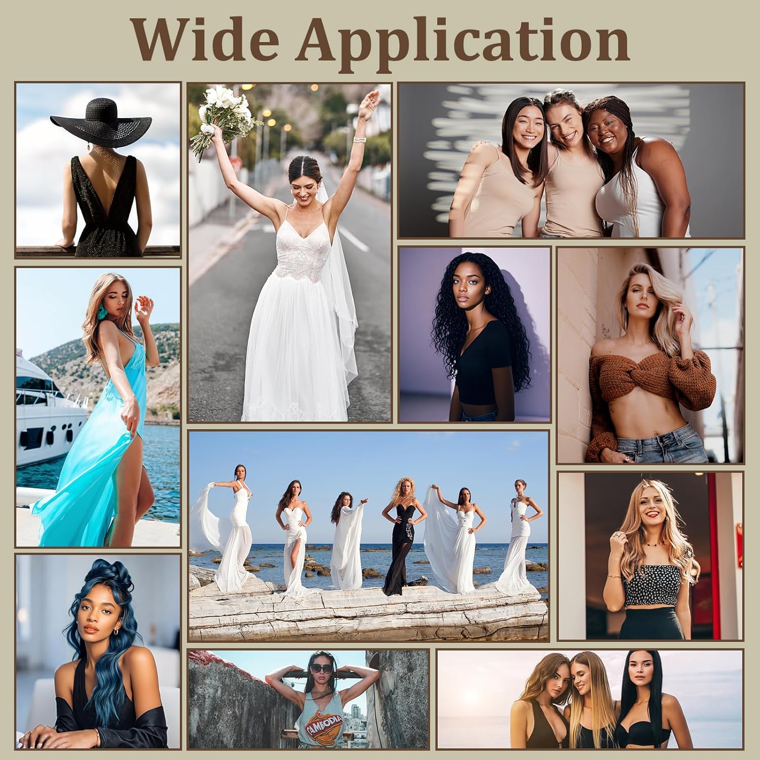 Shintrend Nipple Covers for Women 2 Pairs - Reusable Waterproof Silicone Pasties, Seamless Sticky Adhesive Boob Covers - Image 7