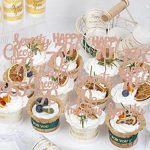 Miniatura 63 de Rsstarxi Paquete de 30 adornos para cupcakes de 15 cumpleaños con purpurina Mis Membrillo 15 desde 2010 Feliz 15º Cupcake Toppers Quince Cheers to
